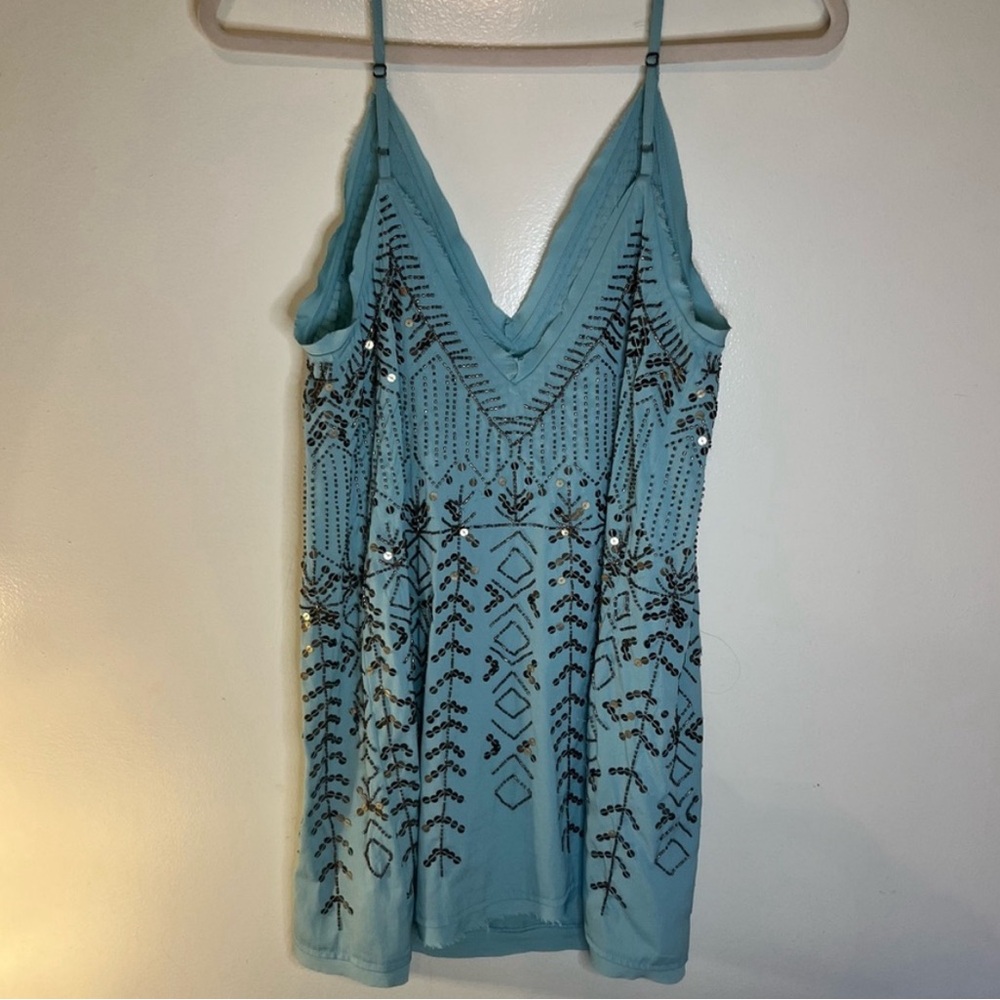 Free People Turquoise Tunic